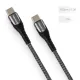 Дата кабель USB-C to USB-C 2.0m PD Fast Charging 65W 3A grey ColorWay (CW-CBPDCC039-GR)