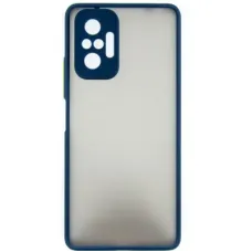 Чохол до мобільного телефона Dengos Matte Xiaomi Redmi Note 10 Pro (blue) (DG-TPU-MATT-78)