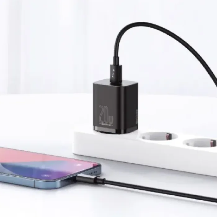 Зарядний пристрій Baseus 1 Type-C 20W (CCSUP-B01)