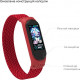 Ремінець до фітнес браслета Armorstandart Braided Solo Loop для Xiaomi Mi Band 4/5/6 Red size M (ARM58768)