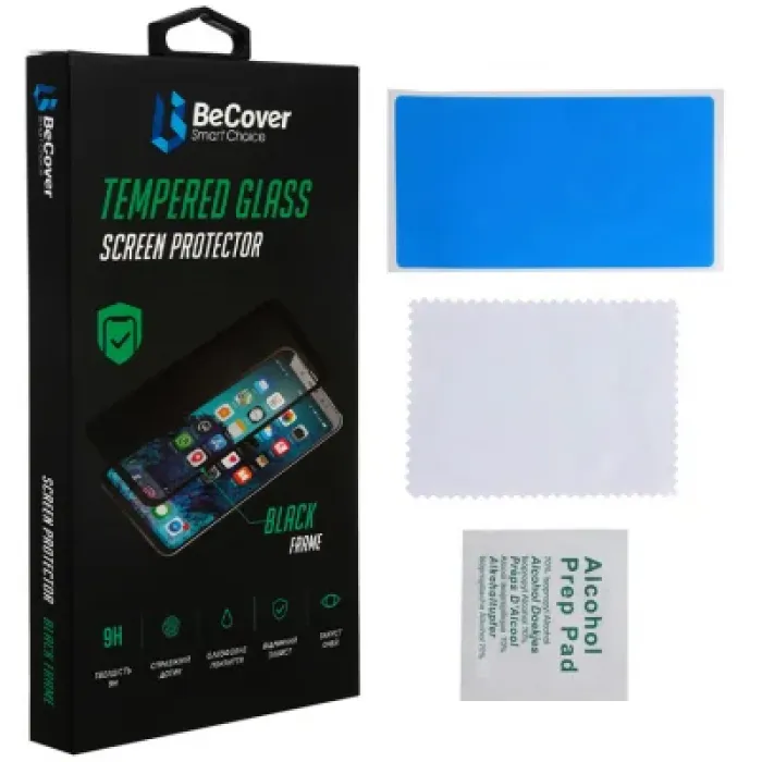 Скло захисне BeCover Apple iPhone 13 Mini Black (706665)