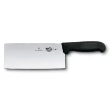 Кухонний ніж Victorinox Fibrox Cleaver 18 см Black (5.4063.18)