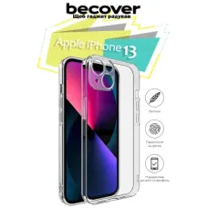 Чохол до мобільного телефона BeCover Apple iPhone 13 Transparancy (706982)