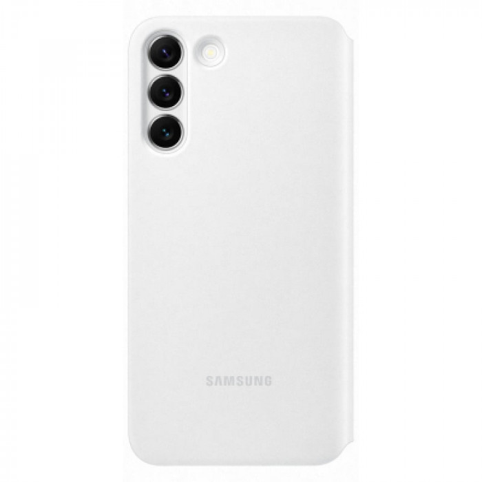 Чохол до мобільного телефона Samsung Smart Clear View Cover Galaxy S22 Plus White (EF-ZS906CWEGRU)