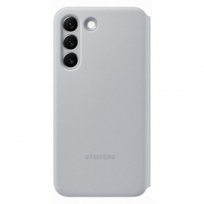 Чохол до мобільного телефона Samsung Smart LED View Cover Galaxy S22 Plus Light Gray (EF-NS906PJEGRU)