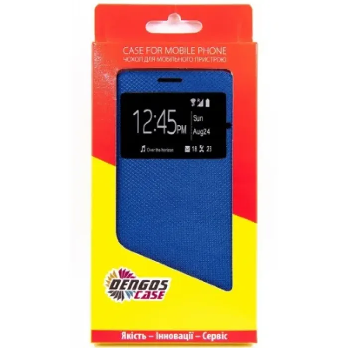 Чохол до мобільного телефона Dengos Samsung Galaxy A03 (blue) (DG-SL-BK-311)