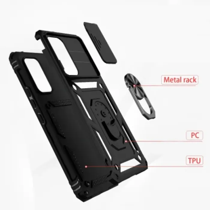 Чохол до мобільного телефона BeCover Military Samsung Galaxy A73 SM-A736 Black (707381)