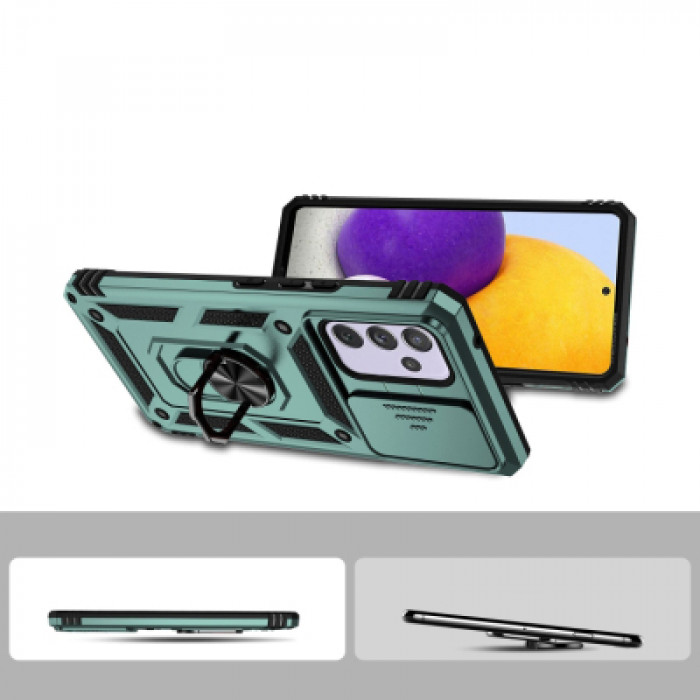Чохол до мобільного телефона BeCover Military Samsung Galaxy M23 SM-M236 Dark Green (707372)