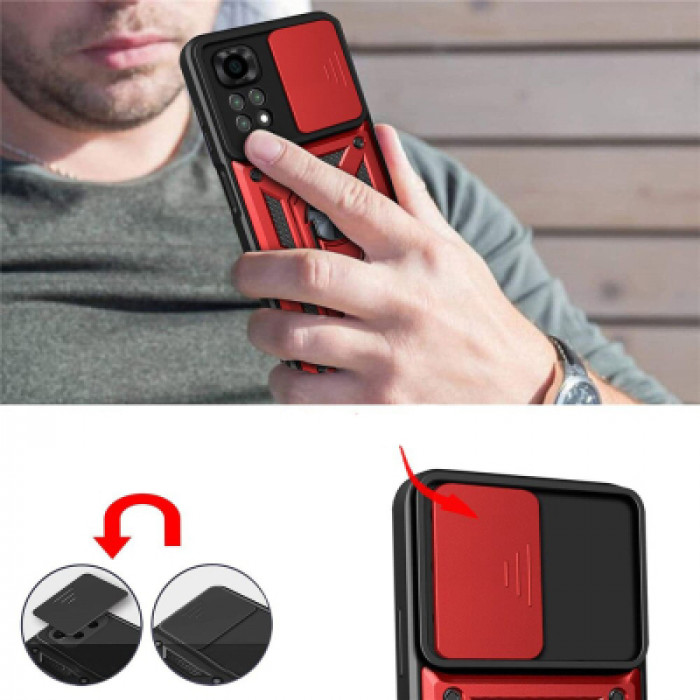Чохол до мобільного телефона BeCover Military Xiaomi Redmi Note 11 / Note 11S Red (707415)