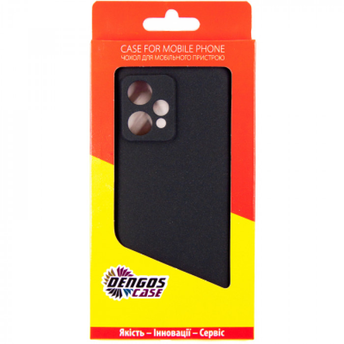 Чохол до мобільного телефона Dengos Carbon Realme 9 4G (black) (DG-TPU-CRBN-150)