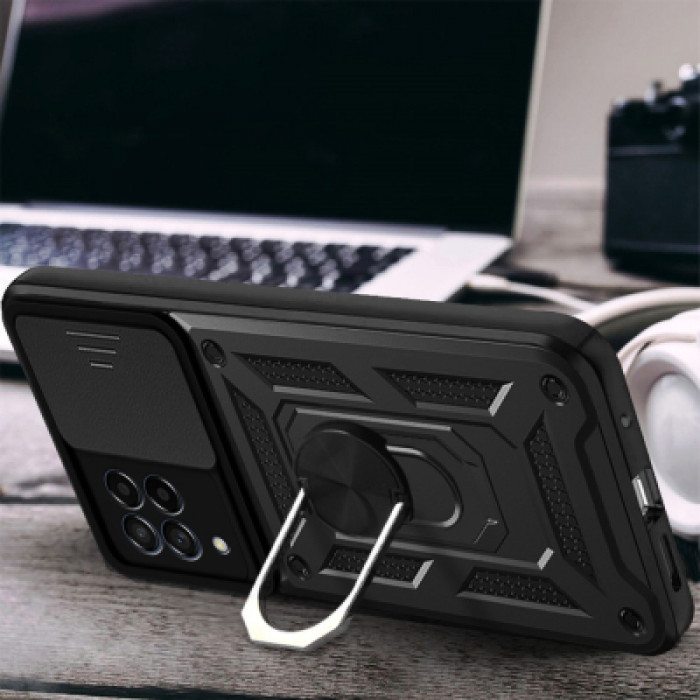 Чохол до мобільного телефона BeCover Military Samsung Galaxy M33 SM-M336 Black (707387)