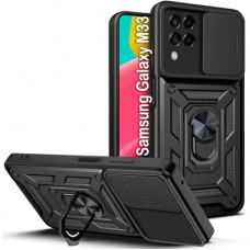 Чохол до мобільного телефона BeCover Military Samsung Galaxy M33 SM-M336 Black (707387)