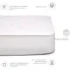 Наматрацник MirSon Стандарт Natural Line Wollen 957 120х190 см (2200000836694)