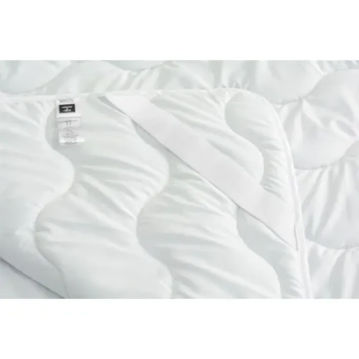 Наматрацник MirSon Eco Light №1712 EcoSilk Air-Soft звичайний на резинці по кутах White 80x190 см (2200002888219)
