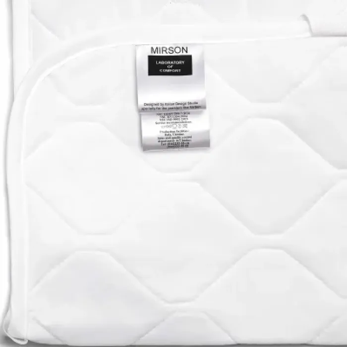 Наматрацник MirSon № 963 Natural Line Стандарт Cotton 90x190 см (2200000835673)