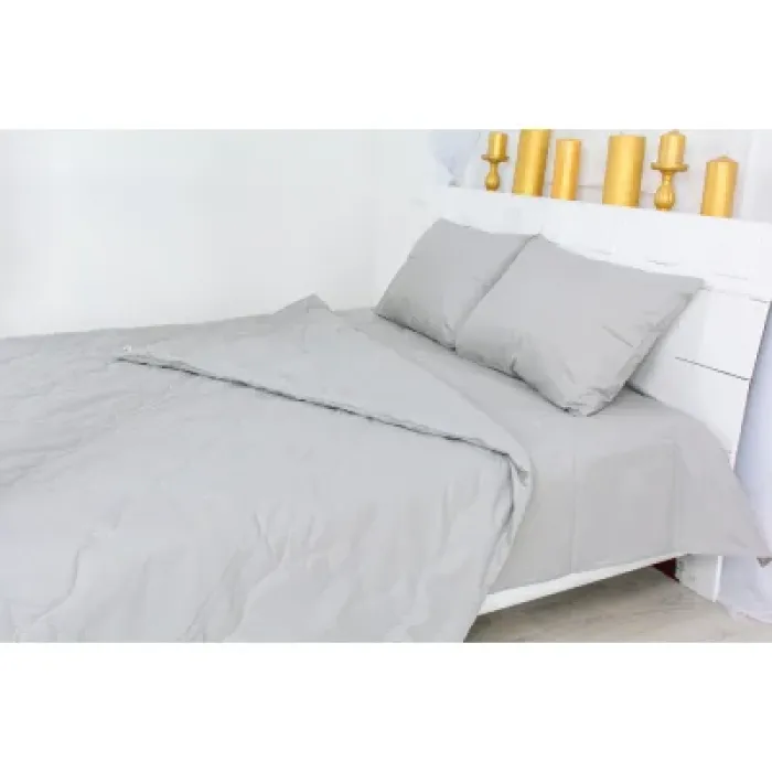 Ковдра MirSon Літня з евкаліптовим волокном №2400 Light Gray 200x220 (2200003033328)