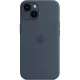 Чохол до мобільного телефона Apple iPhone 14 Plus Silicone Case with MagSafe - Storm Blue,Model A2911 (MPT53ZE/A)