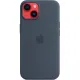 Чохол до мобільного телефона Apple iPhone 14 Plus Silicone Case with MagSafe - Storm Blue,Model A2911 (MPT53ZE/A)