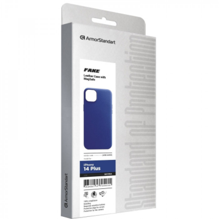 Чохол до мобільного телефона Armorstandart FAKE Leather Case Apple iPhone 14 Plus Wisteria (ARM64458)