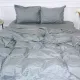 Підковдра MirSon Satin Stripe 30-0010 Light Gray 200х220 см (2200005251294)