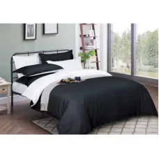 Підковдра MirSon Satin Stripe 30-0021 + 30-0001 Atanelly 220х240 см (2200005267653)
