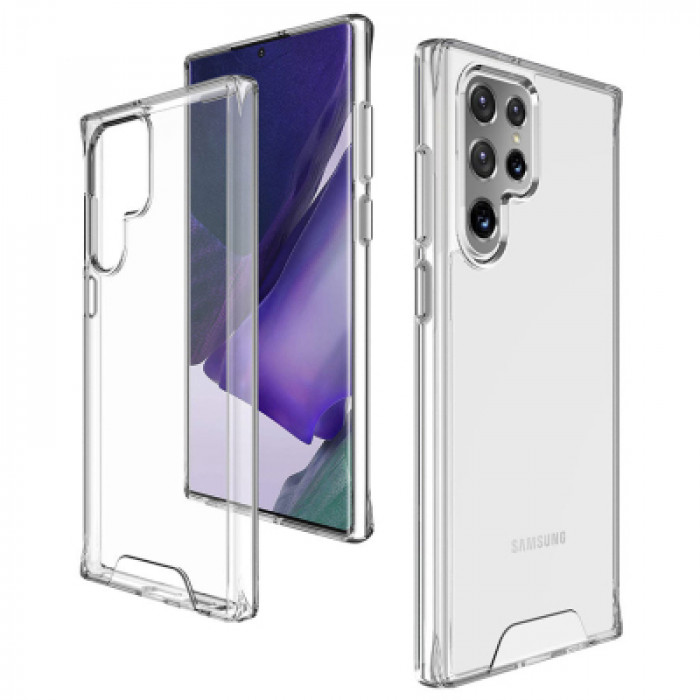 Чохол до мобільного телефона BeCover Space Case Samsung Galaxy S22 Ultra 5G SM-S908 Transparancy (708256)