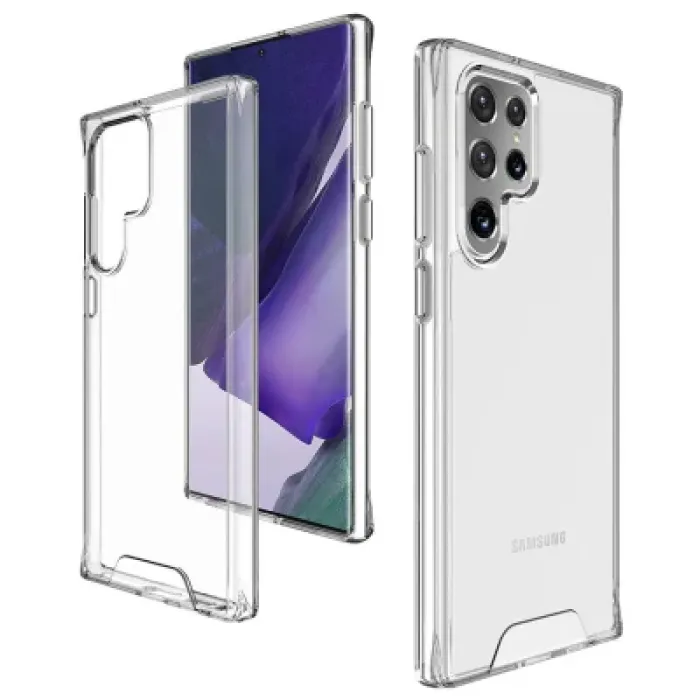 Чохол до мобільного телефона BeCover Space Case Samsung Galaxy S22 Ultra 5G SM-S908 Transparancy (708256)