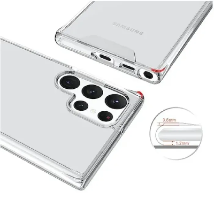 Чохол до мобільного телефона BeCover Space Case Samsung Galaxy S22 Ultra 5G SM-S908 Transparancy (708256)
