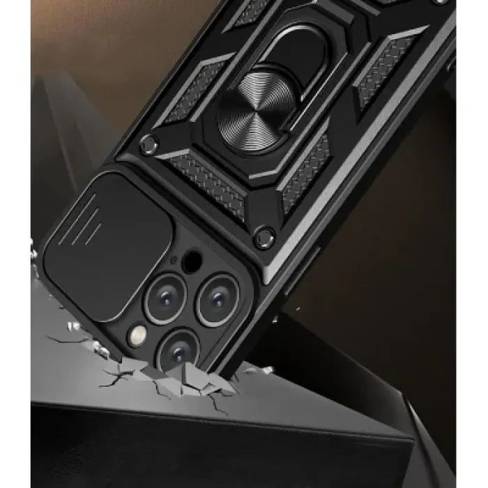 Чохол до мобільного телефона BeCover Military Apple iPhone 14 Pro Max Black (708176)