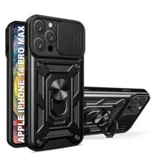 Чохол до мобільного телефона BeCover Military Apple iPhone 14 Pro Max Black (708176)