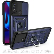 Чохол до мобільного телефона BeCover Military Motorola Moto E30 / E40 Blue (708183)