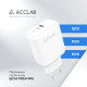 Зарядний пристрій ACCLAB AL-TC125 1хType-C 5В/3A/25W QC/PD3.0 (1283126538841)