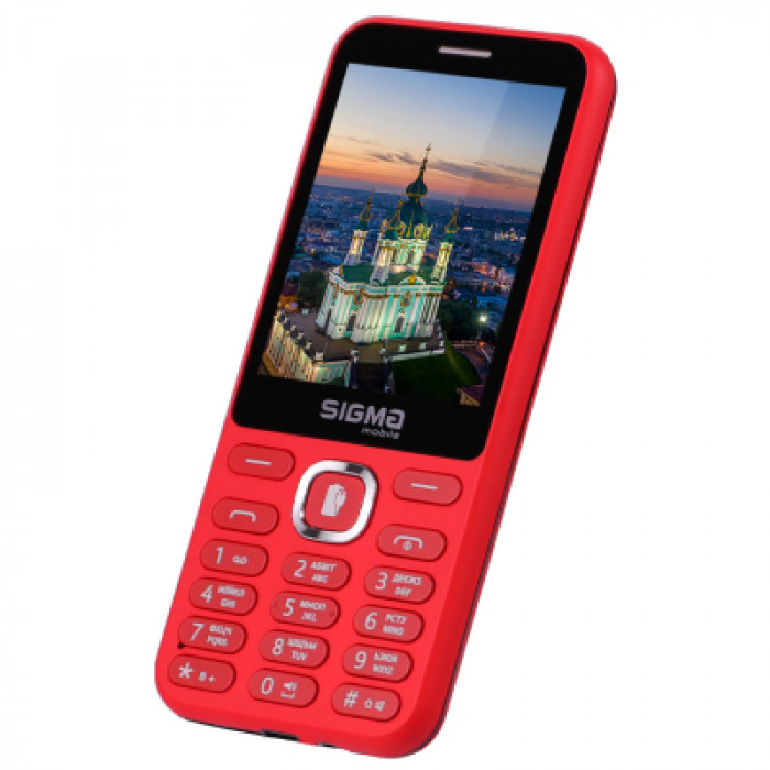 Мобільний телефон Sigma X-style 31 Power Type-C Red (4827798855058)