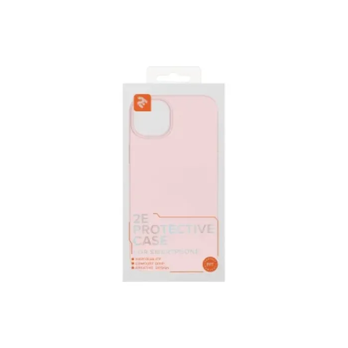 Чохол до мобільного телефона 2E Apple iPhone 14 Pro Max, Liquid Silicone, Rose Pink (2E-IPH-14PRM-OCLS-RP)