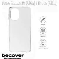 Чохол до мобільного телефона BeCover Tecno Camon 19 (CI6n)/19 Pro (CI8n) Transparancy (708659)