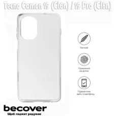 Чохол до мобільного телефона BeCover Tecno Camon 19 (CI6n)/19 Pro (CI8n) Transparancy (708659)