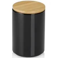 Ємність для сипучих продуктів Kela Cady 0,8 л Black (15273)
