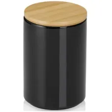 Ємність для сипучих продуктів Kela Cady 0,8 л Black (15273)