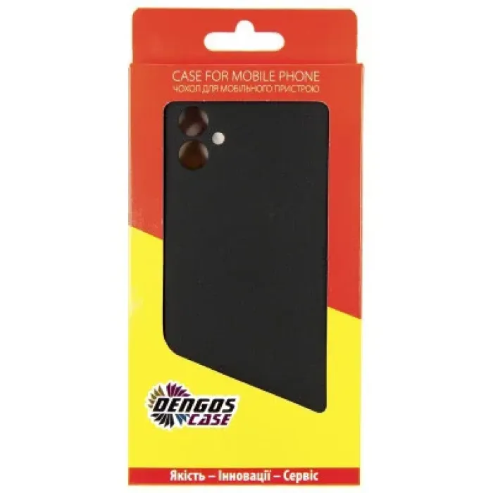 Чохол до мобільного телефона Dengos Carbon Samsung Galaxy A04e (black) (DG-TPU-CRBN-165)