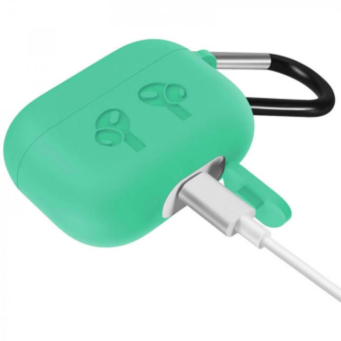 Чохол для навушників BeCover Silicon Protection для Apple AirPods Pro Green (704498)