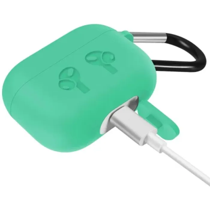 Чохол для навушників BeCover Silicon Protection для Apple AirPods Pro Green (704498)