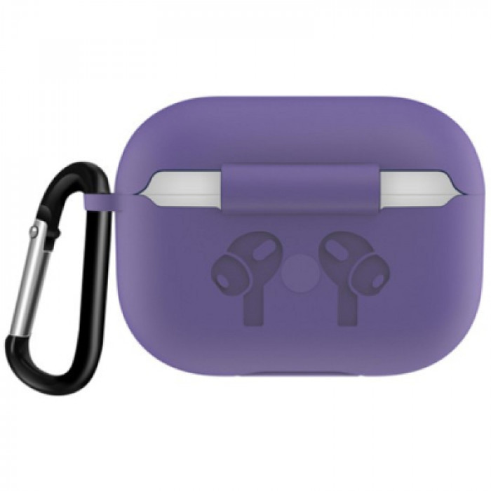Чохол для навушників BeCover Silicon Protection для Apple AirPods Pro Light Purple (704499)