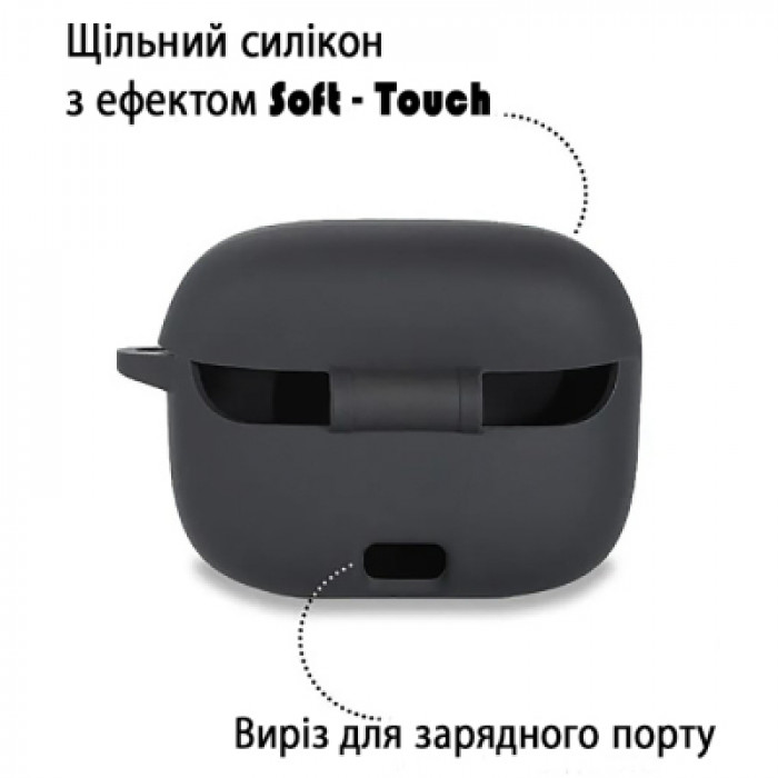 Чохол для навушників BeCover Silicon для JBL Tune 230 NC TWS Black (708608)