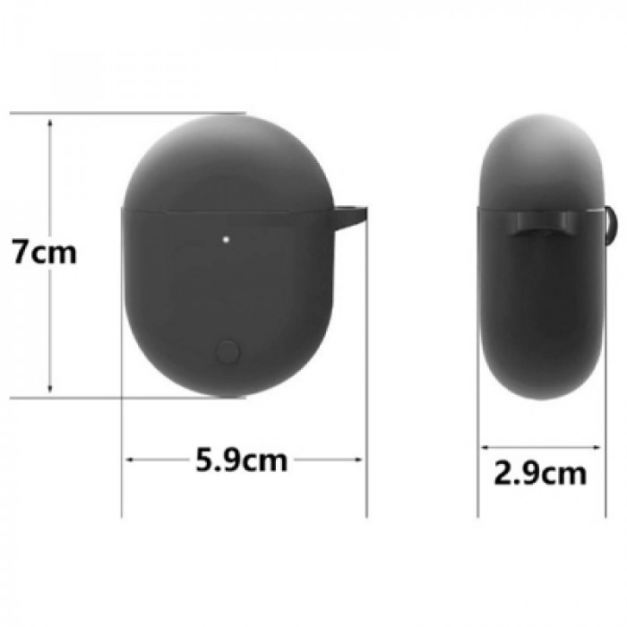 Чохол для навушників BeCover Silicon для Xiaomi Redmi Buds 3 Pro Yellow (707467)