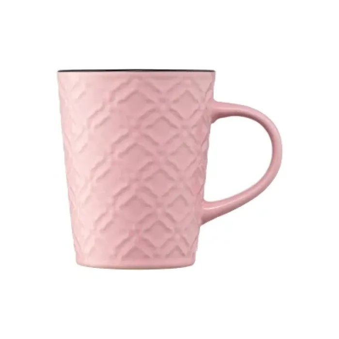 Чашка ARDESTO Relief 320 мл Pink (AR3474P)