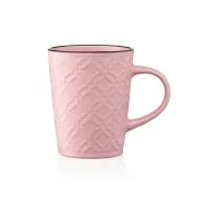 Чашка ARDESTO Relief 320 мл Pink (AR3474P)