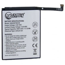 Акумуляторна батарея Extradigital Huawei Nova Plus HB405979ECW 2920 mAh (BMH6497)