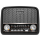 Портативний радіоприймач REAL-EL X-520 Black (EL121800006)