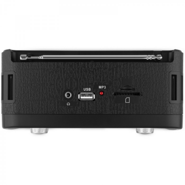 Портативний радіоприймач REAL-EL X-520 Black (EL121800006)