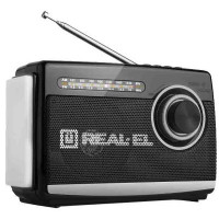 Портативний радіоприймач REAL-EL X-510 Black (EL121800003)